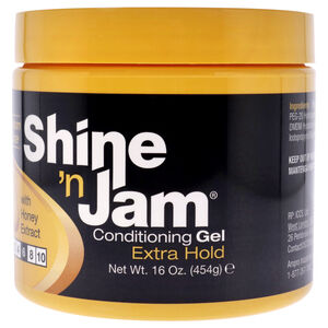 Shine-n-Jam Conditioning Gel Extra Hold BY Ampro for Women 16 oz Gel